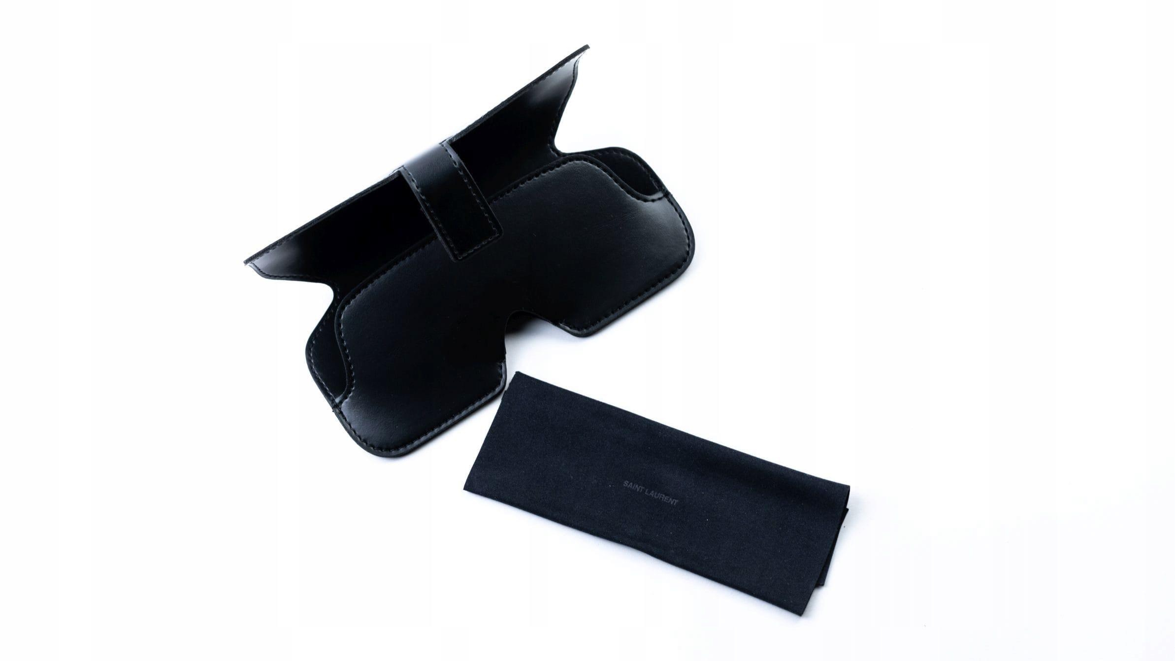 Saint Laurent etui + ściereczka futerał na okulary